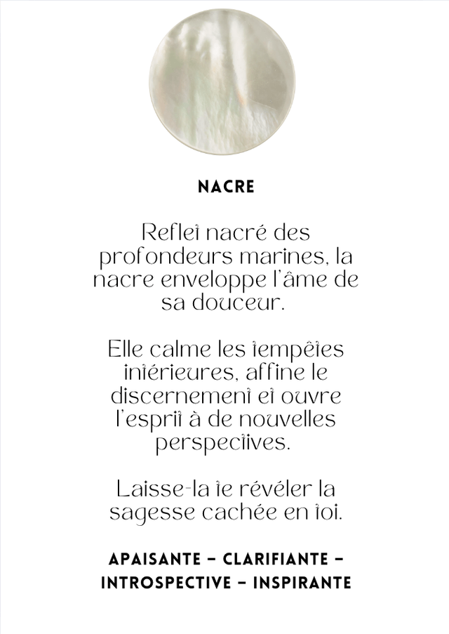 Murmures : Iris Nacre
