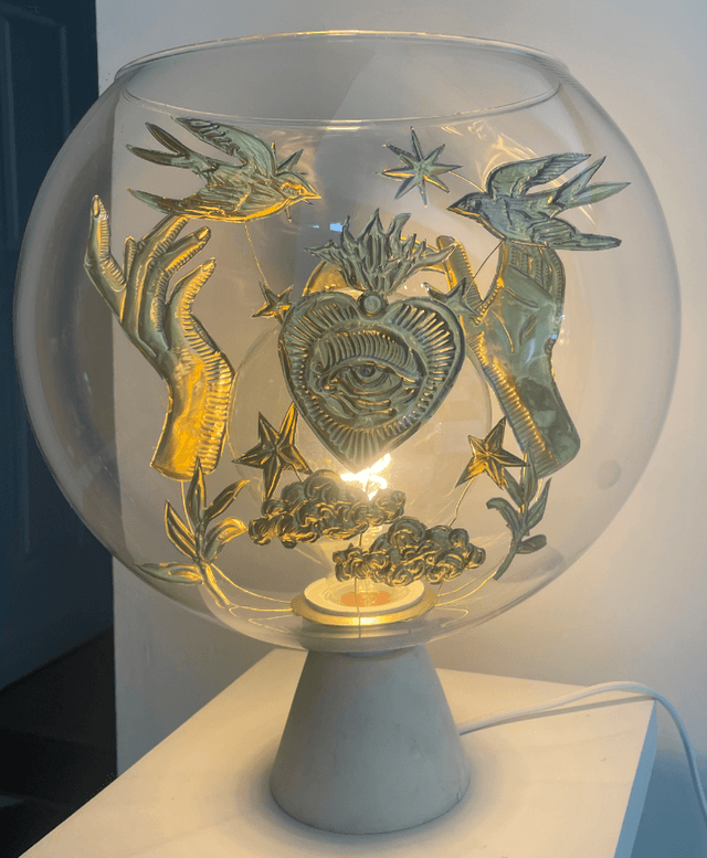 Lampe Divination 