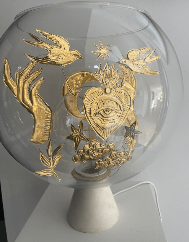 Lampe Divination 
