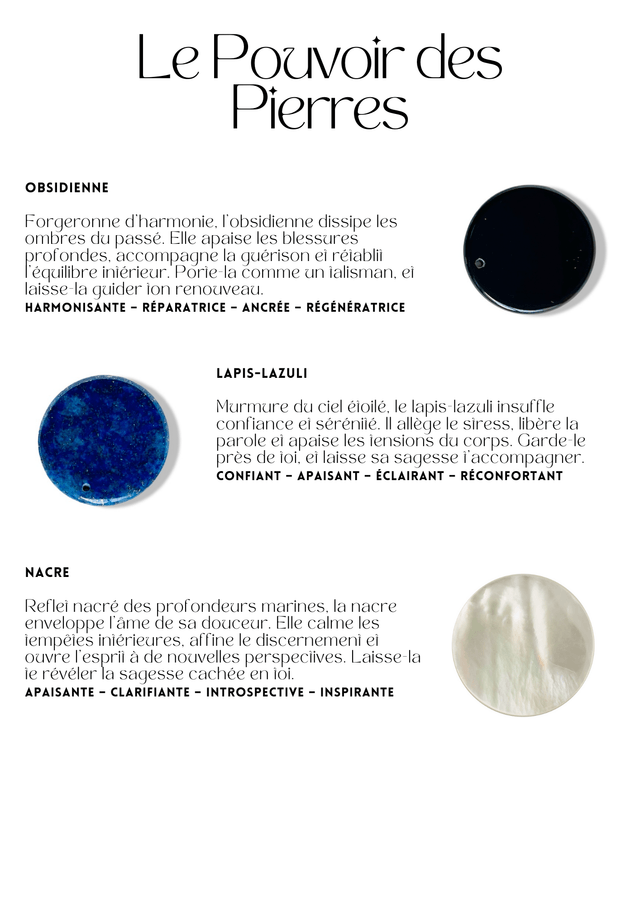Murmures : Iris Lapis Lazuli trapèze