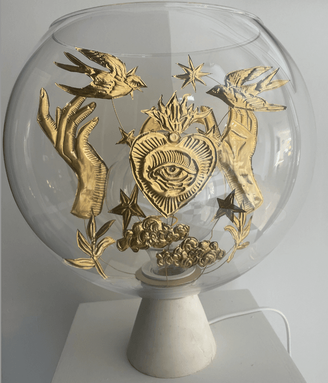 Lampe Divination 